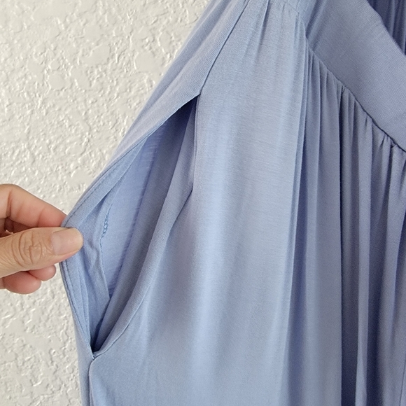 Free People Beach Light Blue Jumpsuit - Picture 12 of 16